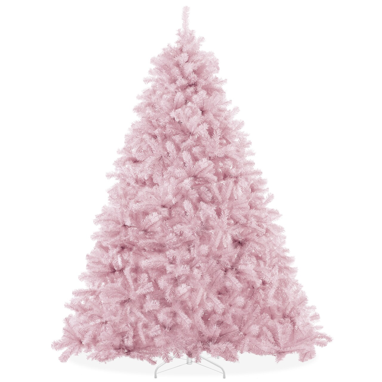 Casafield Spruce Artificial Holiday Christmas Tree with Sturdy Metal Stand